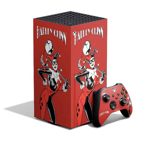 DC Comics Harley Quinn Classic Art Pose XBox Series X Digital Edition Bundle Skin