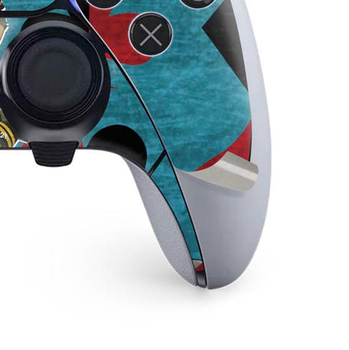 DC Comics Bombshells Harley Quinn PS5 DualSense Edge Pro Controller Skin