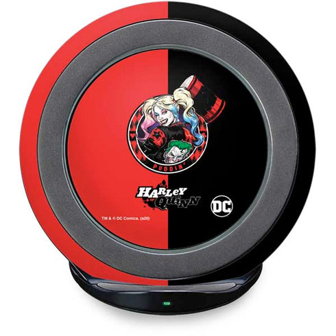 DC Comics Harley Quinn Puddin Fast Charge Wireless Charging Stand Skin