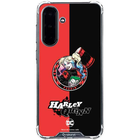 DC Comics Harley Quinn Puddin Galaxy A36 5G Clear Case