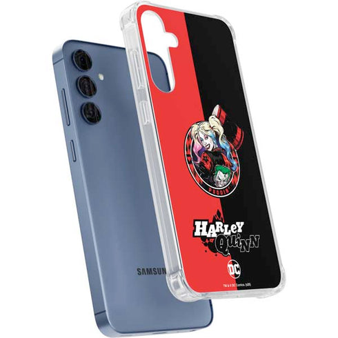 DC Comics Harley Quinn Puddin Galaxy A55 5G Clear Case