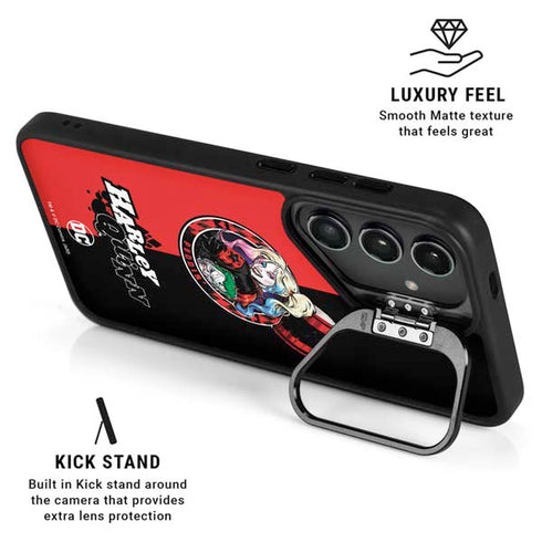 DC Comics Harley Quinn Puddin Galaxy S25 Kickstand Case