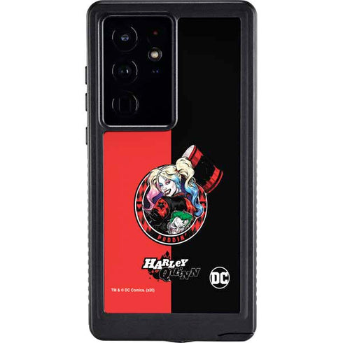 DC Comics Harley Quinn Puddin Galaxy S24 Ultra Waterproof Case