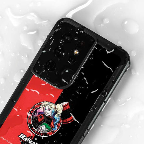 DC Comics Harley Quinn Puddin Galaxy S24 Ultra Waterproof Case
