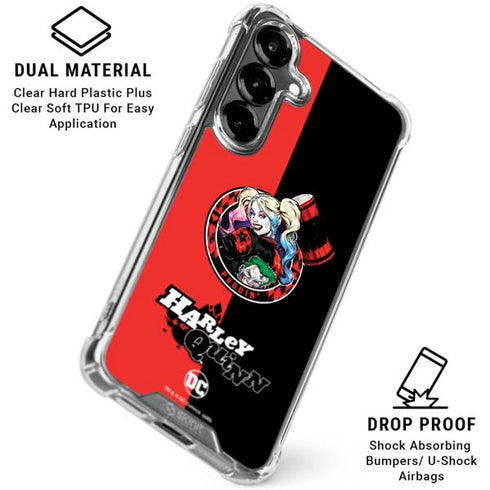 DC Comics Harley Quinn Puddin Galaxy S26 Clear Case