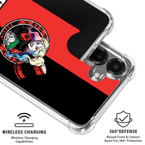 DC Comics Harley Quinn Puddin Galaxy S26 Plus Clear Case