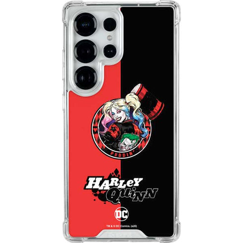 DC Comics Harley Quinn Puddin Galaxy S26 Ultra Clear Case