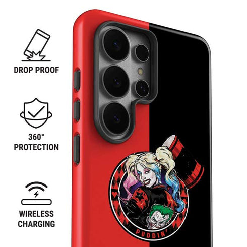 DC Comics Harley Quinn Puddin Galaxy S26 Ultra Impact Case