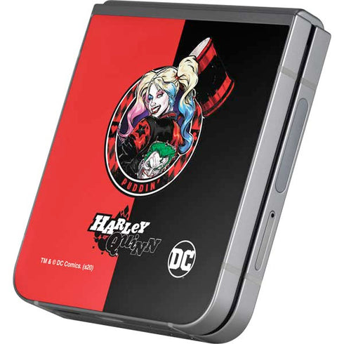 DC Comics Harley Quinn Puddin Galaxy Z Flip6 Skin