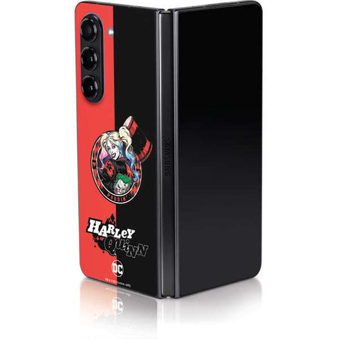 DC Comics Harley Quinn Puddin Galaxy Z Fold5 5G Skin