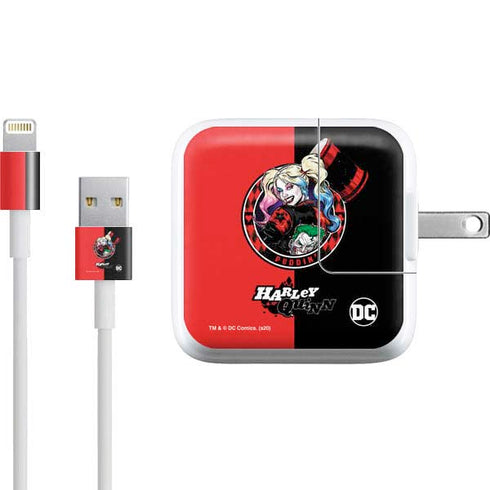 DC Comics Harley Quinn Puddin iPad Charger (10W USB) Skin