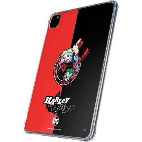 DC Comics Harley Quinn Puddin iPad Pro 11in (2024) Clear Case