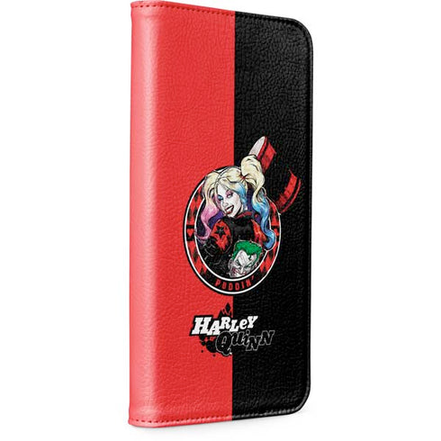 DC Comics Harley Quinn Puddin iPhone 15 Plus Folio Case