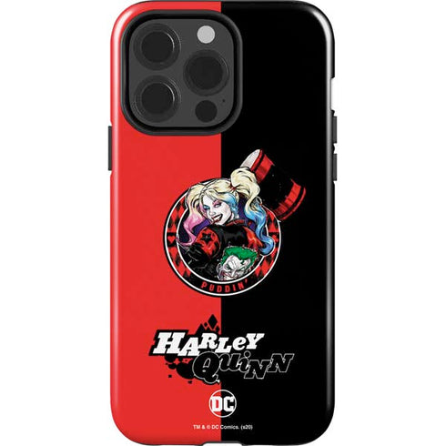 DC Comics Harley Quinn Puddin iPhone 15 Pro Impact Case