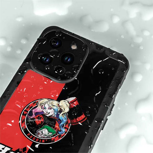DC Comics Harley Quinn Puddin iPhone 15 Pro Waterproof Case