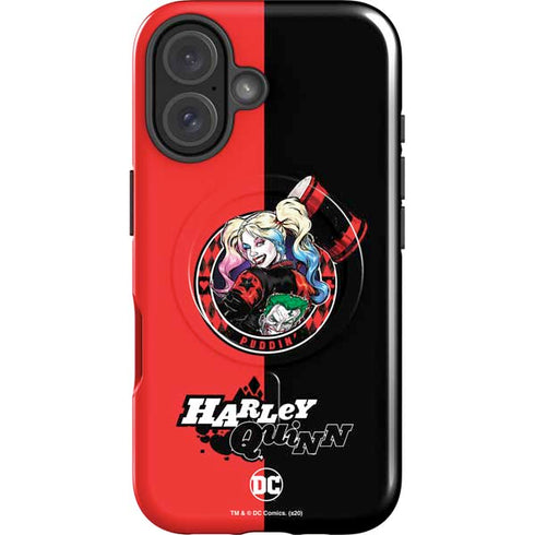 DC Comics Harley Quinn Puddin iPhone 16 Magsafe Impact Case