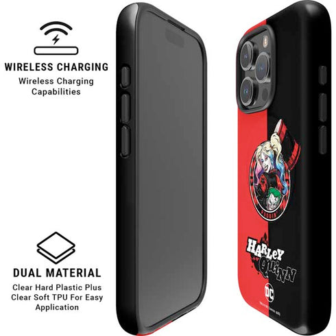 DC Comics Harley Quinn Puddin iPhone 16 Pro Magsafe Impact Case
