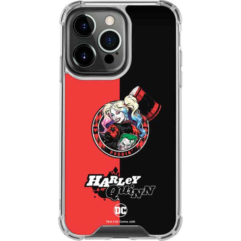 DC Comics Harley Quinn Puddin iPhone 16 Pro Max Clear Case