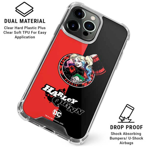 DC Comics Harley Quinn Puddin iPhone 16 Pro Max Clear Case