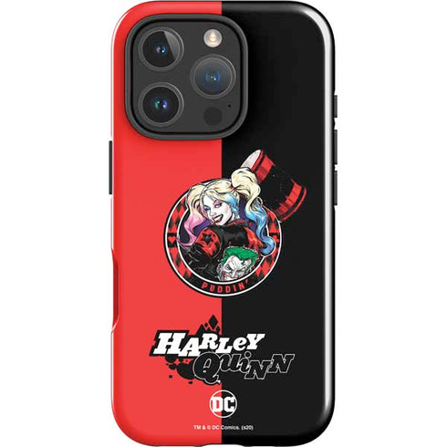DC Comics Harley Quinn Puddin iPhone 16 Pro Max Impact Case