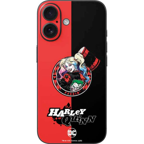 DC Comics Harley Quinn Puddin iPhone 16 Skin