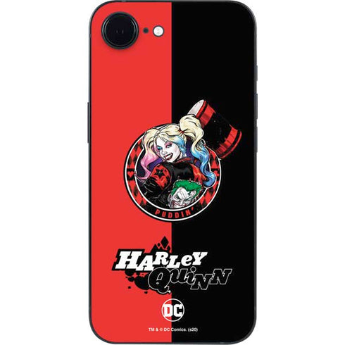 DC Comics Harley Quinn Puddin iPhone 16e Skin