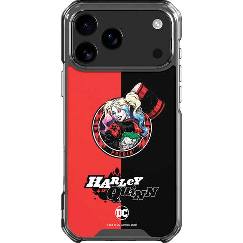 DC Comics Harley Quinn Puddin iPhone 18 Pro Max Clear Case