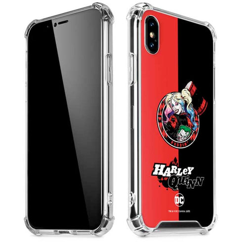 DC Comics Harley Quinn Puddin iPhone X/XS Clear Case