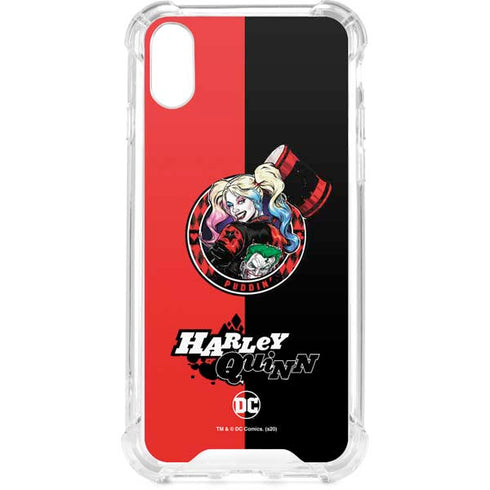 DC Comics Harley Quinn Puddin iPhone XS Clear Case