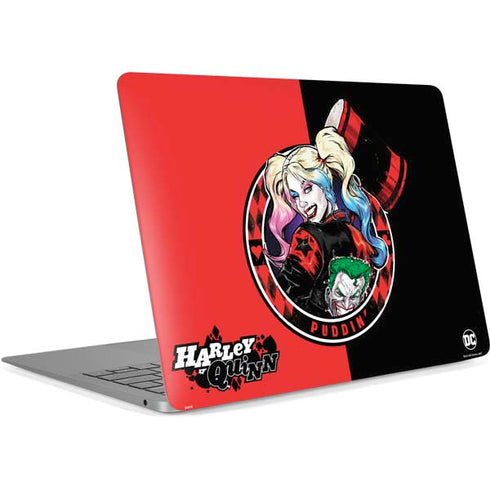 DC Comics Harley Quinn Puddin Apple MacBook Air Skin