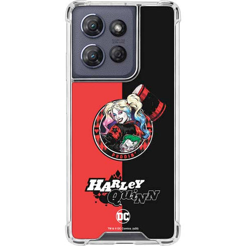 DC Comics Harley Quinn Puddin Moto G Play 5G (2025) Clear Case