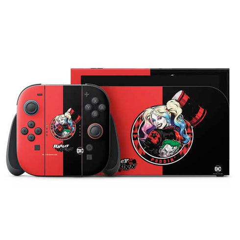 DC Comics Harley Quinn Puddin Nintendo Skins