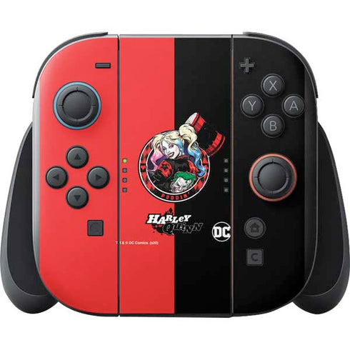 DC Comics Harley Quinn Puddin Nintendo Switch 2 (2025) with Joy-Con Skin