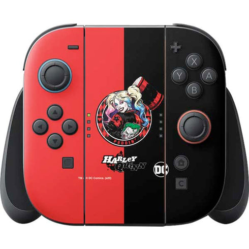 DC Comics Harley Quinn Puddin Nintendo Switch 2 (2025) Joy-Con Controller Skin