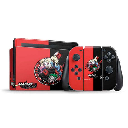 DC Comics Harley Quinn Puddin Nintendo Skins
