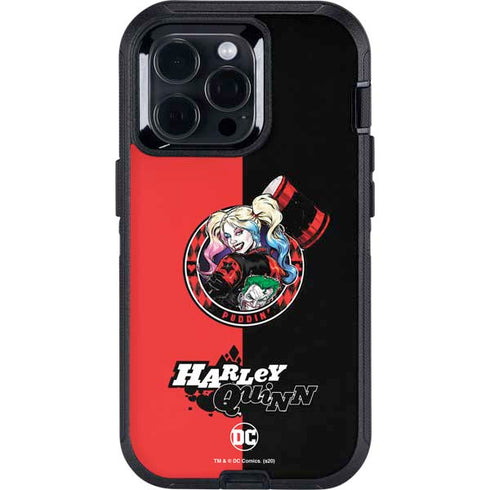 DC Comics Harley Quinn Puddin Otterbox Defender iPhone Skin