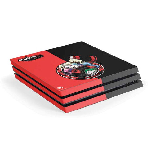 DC Comics Harley Quinn Puddin PlayStation PS4 Skins