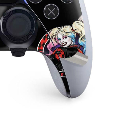 DC Comics Harley Quinn Puddin PS5 DualSense Edge Pro Controller Skin
