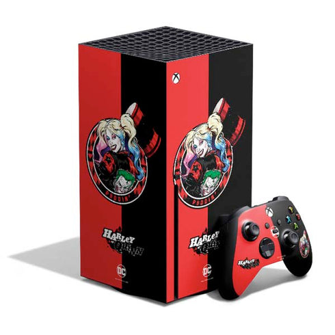 DC Comics Harley Quinn Puddin Xbox Series X Skins