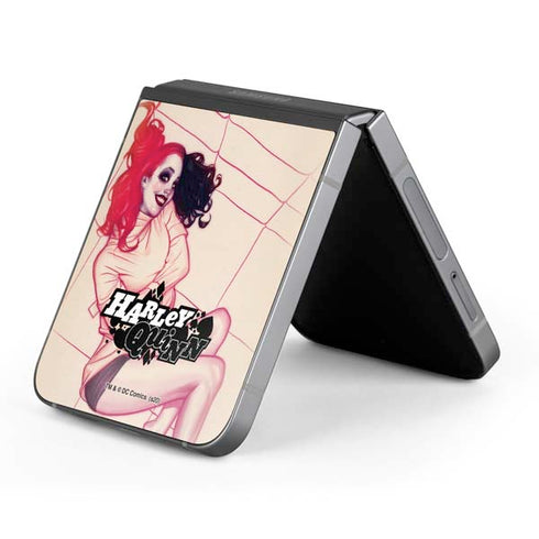 DC Comics Harley Quinn The Hottest of the City Cover New 52 Vol 1 Galaxy Z Flip6 Skin