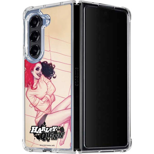 DC Comics Harley Quinn The Hottest of the City Cover New 52 Vol 1 Galaxy Z Fold5 5G Clear Case