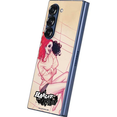DC Comics Harley Quinn The Hottest of the City Cover New 52 Vol 1 Galaxy Z Fold6 Skin