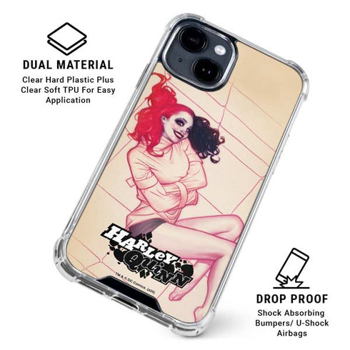 DC Comics Harley Quinn The Hottest of the City Cover New 52 Vol 1 iPhone 15 Clear Case
