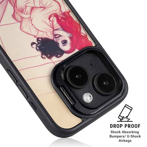 DC Comics Harley Quinn The Hottest of the City Cover New 52 Vol 1 iPhone 15 Kickstand Case