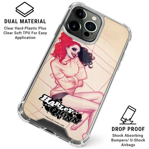 DC Comics Harley Quinn The Hottest of the City Cover New 52 Vol 1 iPhone 16 Pro Clear Case