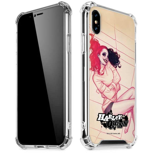 DC Comics Harley Quinn The Hottest of the City Cover New 52 Vol 1 iPhone X/XS Clear Case