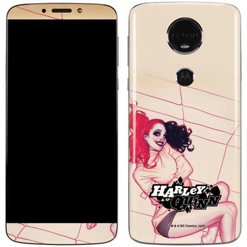 DC Comics Harley Quinn The Hottest of the City Cover New 52 Vol 1 Moto E5 Plus Skin