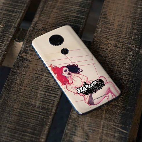 DC Comics Harley Quinn The Hottest of the City Cover New 52 Vol 1 Moto E5 Plus Skin