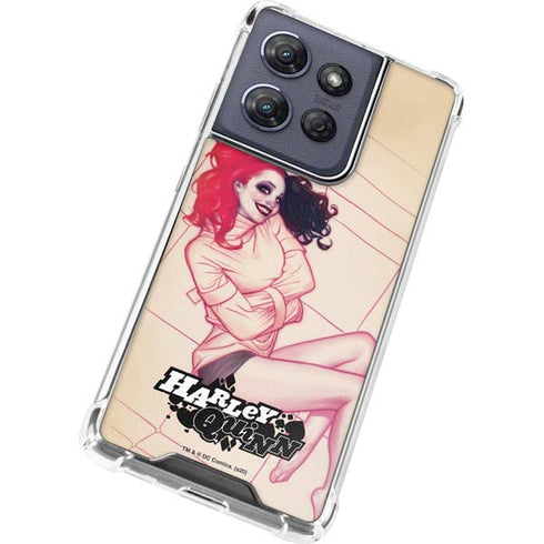 DC Comics Harley Quinn The Hottest of the City Cover New 52 Vol 1 Moto G 5G (2025) Clear Case