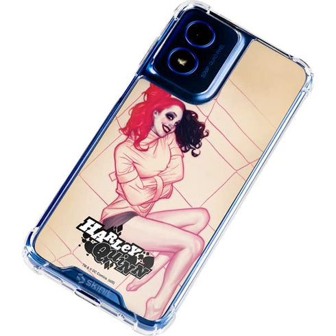 DC Comics Harley Quinn The Hottest of the City Cover New 52 Vol 1 Moto G 5G (2024) Clear Case